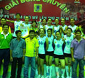 VTV Bình Điền Long An vô địch Siêu cúp đạm Phú Mỹ năm 2011
